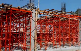 Centro de Desarrollo Comunitario Amozoc: Andamio Apuntalamiento